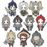 All 10 Types Set D4 Fire Emblem Awakening Rubber Keychain -all unit collection- Vol.1 Key Ring [USED]