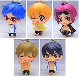 All 5 Types Set Free! Deformed Mascot Vol.1 Key Ring [USED]