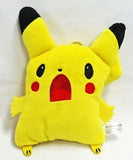 Pikachu Oops! Mascot Keychain Pokemon Pokemon Center Limited Key Ring  [USED]