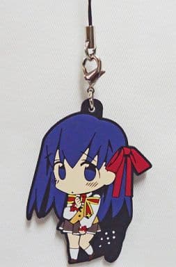 Sakura Matou Fate Series Ichiban Kuji 10th Anniversary 1st Edition Type Moon Ace Special Chibi Chuki Rubber Charm Prize F Key Ring [USED]