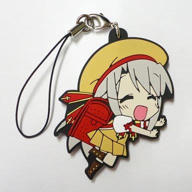Illya Fate Series Ichiban Kuji 10th Anniversary 1st Edition Type Moon Ace Special Chibi Chuki Rubber Charm Prize F Key Ring [USED]