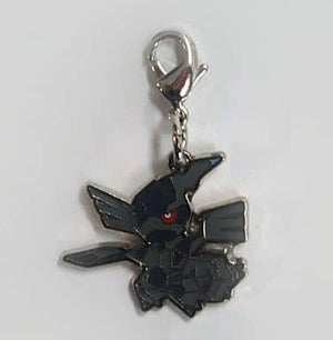 Zekrom Metal Charm Super Pokemon Scramble Pokemon Center Limited Key Ring  [USED]