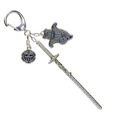 Trafalgar Law One Piece Metal Collection Jump Festa 2014 Limited Key Ring [USED]