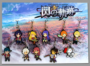 The Legend of Heroes: Trails of Cold Steel Rubber Strap Summer Comi Limited Set C86 Goods Key Ring [USED]