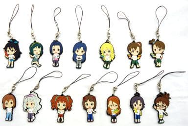 Takatsuki Yayoi, etc. THE iDOLM@STER Movie Beyond the Brilliant Future! Ichiban Kuji Rubber Charm Prize H All 14 Types Set Key Ring [USED]
