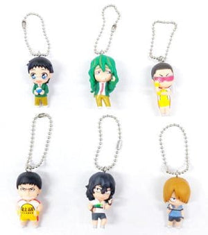 All 6 Types Set Yowamushi Pedal Swing 3 Key Ring [USED]