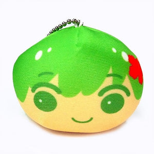 Tachibana Makoto Hibiscus Free! -Eternal Summer- Manju Nigi Nigi Mascot 2 Animate Online SHOP Limited BOX Purchase Bonus Key Ring [USED]