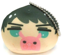 Sousuke Yamazaki Piglet Free! -Eternal Summer- Omanjuu Niginigi Mascot 2 Kotobukiya Shop Limited Box Purchase Privilege Key Ring [USED]
