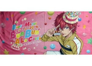 Bunta Marui Prince of Tennis Fluffy Towel Blanket Bunta Marui Live Tour 2014 Bun Bun A La Carte Summer Festival, Shiyozei! Limited Towel [USED]