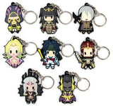 All 8 Types Set D4 Fire Emblem Awakening Rubber Keychain -all unit collection- Vol.6 Key Ring [USED]