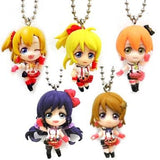 All 5 Types Set Love Live! Swing 02 Key Ring [USED]