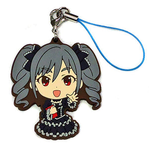 Ranko Kanzaki THE iDOLM@STER Cinderella Girls Ichiban Kuji Rubber Charm Kyun Chara Illustrations Prize E Key Ring [USED]