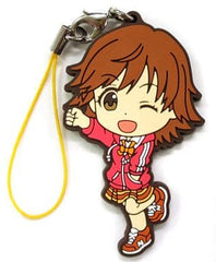 Mio Honda THE iDOLM@STER Cinderella Girls Ichiban Kuji Rubber Charm Kyun Chara Illustrations Prize E Key Ring [USED]