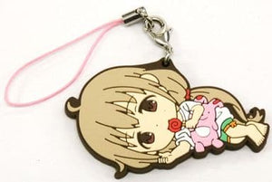 Anzu Futaba THE iDOLM@STER Cinderella Girls Ichiban Kuji Rubber Charm Kyun Chara Illustrations Prize E Key Ring [USED]