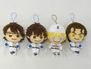 Eijun Sawamura, etc. Ace of the Diamond Ichiban Kuji Who Are We...? Champions Kyungurumi Strap Seido!! Double Chance Campaign Set of 4 Key Ring [USED]