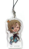 Rina Tada THE iDOLM@STER Cinderella Girls Ichiban Kuji Project ST@RT!! Acrylic Strap Kyun Chara Illustrations Prize H Key Ring [USED]