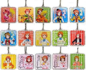 All 15 Types Set Collect Charm Ichinensei Ichiban Kuji Mini Love Live! The School Idol Movie Key Ring [USED]