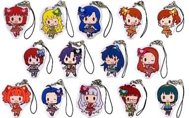 Haruka Amami, etc. THE iDOLM@STER Ichiban Kuji Anniversary Strap 765 Pro Ver. Prize C All 14 Types Set Key Ring [USED]