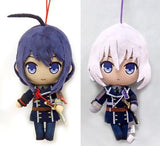 All 2 Types Set Pukyutto Plush Mascot Vol.2 Touken Ranbu -ONLINE- Key Ring [USED]