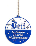 Beit THE iDOLM@STER SideM Ichiban Kuji Logo Rubber Strap 2nd Prize Key Ring [USED]