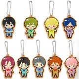 All 9 Types Set Cookie Style Rubber Charm Free!-Eternal Summer- Flower afternoon Cookie Style Rubber Charm Award Charm [USED]