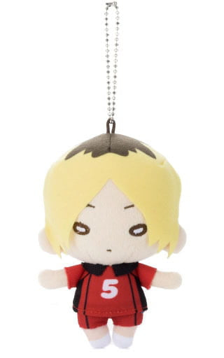 Kenma Kozume Haikyu!! Second Season Nitotan Plush Toy with Ball Chain Key Ring [USED]