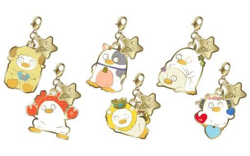 Aries, etc. Gintama Elizabeth's 12 Zodiac Signs Horoscope Chapter 1 Saint Elie Metal Charm Collection All 6 Types Set Key Ring [USED]