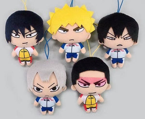 All 5 Types Set Petit Mascot 2 Yowamushi Pedal Grande Road Key Ring [USED]