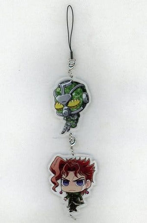 Noriaki Kakyoin Hierophant Green JoJo's Bizarre Adventure Acrylic Keychain J-World Tokyo Limited Key Ring [USED]