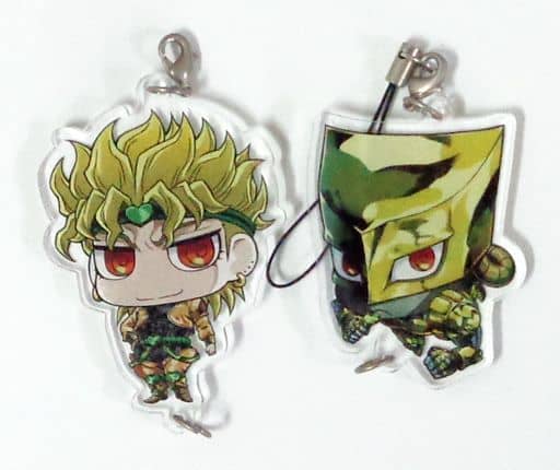 DIO The World JoJo's Bizarre Adventure Acrylic Keychain J-World Tokyo Limited Key Ring [USED]