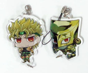 DIO The World JoJo's Bizarre Adventure Acrylic Keychain J-World Tokyo Limited Key Ring [USED]