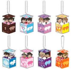 All 8 Types Set Character Box Detective Conan Vol.2 Key Ring [USED]