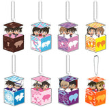 All 8 Types Set Character Box Detective Conan Vol.2 Key Ring [USED]