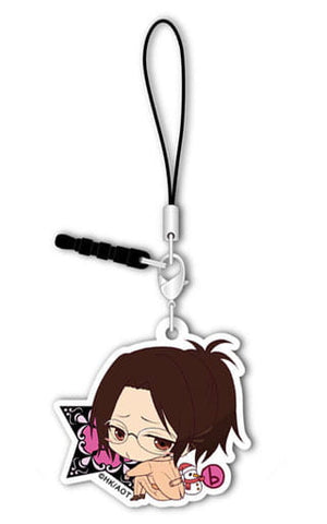 Hange Zoe Attack on Titan Bocchi-Kun Acrylic Charm Christmas Ver. Key Ring [USED]