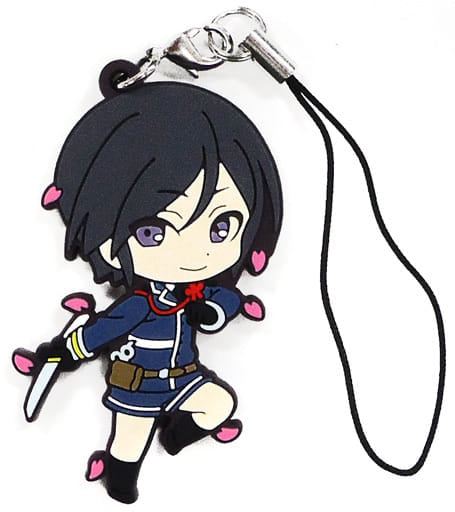 Yagen Toushirou Touken Ranbu -online- Toys Works Collection Nitengomu 1st Round Chara-Ani Limited Box Purchase Privilege Key Ring [USED]