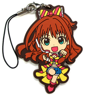 Akane Hino THE iDOLM@STER Cinderella Girls Ichiban Kuji 346 Pro Idol Festival!! 346 Pro Ver. Rubber Strap Kyun Chara Illustrations Prize J Key Ring [USED]