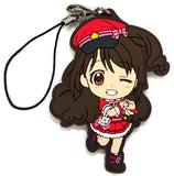 Uzuki Shimamura THE iDOLM@STER Cinderella Girls Ichiban Kuji 346 Pro Idol Festival!! Cinderella Project Ver. Rubber Strap Kyun Chara Illustrations Prize K Key Ring [USED]