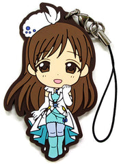 Nittta Minami THE iDOLM@STER Cinderella Girls Ichiban Kuji 346 Pro Idol Festival!! Cinderella Project Ver. Rubber Strap Kyun Chara Illustrations Prize K Key Ring [USED]