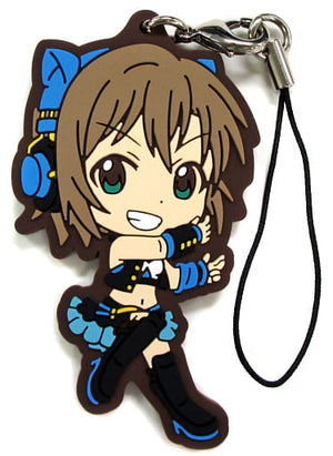 Rina Tada THE iDOLM@STER Cinderella Girls Ichiban Kuji 346 Pro Idol Festival!! Cinderella Project Ver. Rubber Strap Kyun Chara Illustrations Prize K Key Ring [USED]