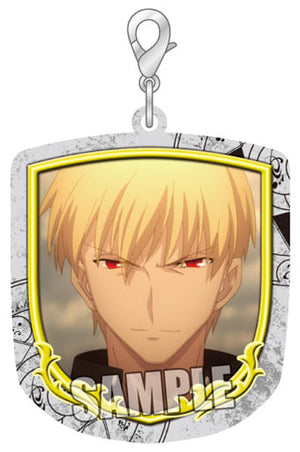 Gilgamesh Glare Fate/stay night Unlimited Blade Works Trading Fastener Mascot Key Ring [USED]