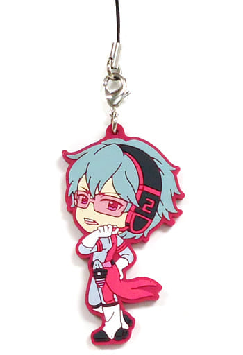 Michio Hazama THE iDOLM@STER SideM Ichiban Kuji First Live Rubber Charm Prize H Key Ring [USED]
