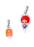 Shiina Asahi Jersey Metal Charm Set Taito Kuji Honpo High Speed! Free! Starting Days Metal Charm Set Award Charm [USED]