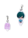 Kirishima Ikuya Jersey Metal Charm Set Taito Kuji Honpo High Speed! Free! Starting Days Metal Charm Set Award Charm [USED]