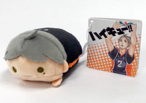 Koushi Sugawara Haikyu!! Noru Character Mascot Jump Festa 2016 Limited Key Ring [USED]