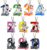 All 10 Types Set Mini Acrylic Keychain Idolish7 Key Ring [USED]