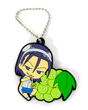 Todo Jinpachi Yowamushi Pedal Grande Road Rubber Keychain Collection Harvest Festival A set Key Ring [USED]