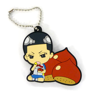 Izumida Touichiro Yowamushi Pedal Grande Road Rubber Keychain Collection Harvest Festival B set Key Ring [USED]