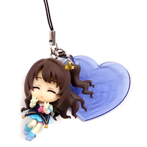 Uzuki Shimamura THE iDOLM@STER Cinderella Girls Ichiban Kuji Premium Part1 Strap Kyun Character Accent Prize I Key Ring [USED]