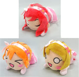 All 3 Types Set Lying Down Keychain Mascot "Ichinensei-We are one light" Love Live! Key Ring [USED]