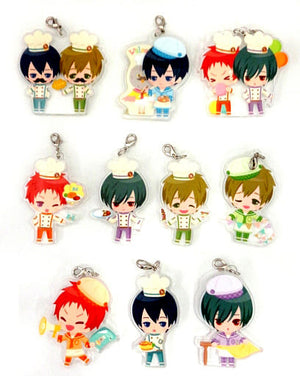 All 10 Types Set High Speed! Free! Starting Days High Speed! Cafe Acrylic Charm Charm [USED]